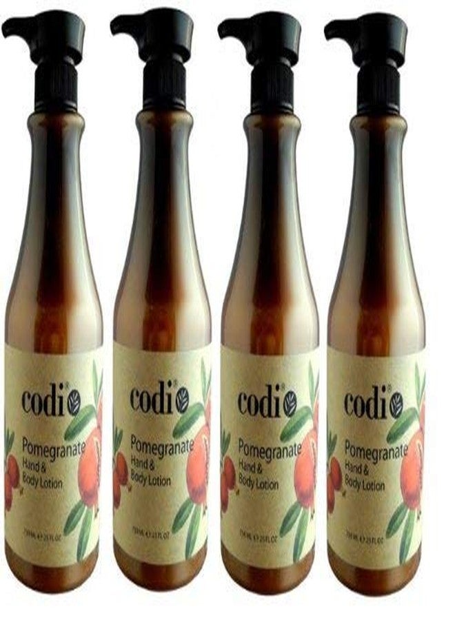 CODi Hand and Body Lotion Pack of 4 (Pomegranate)
