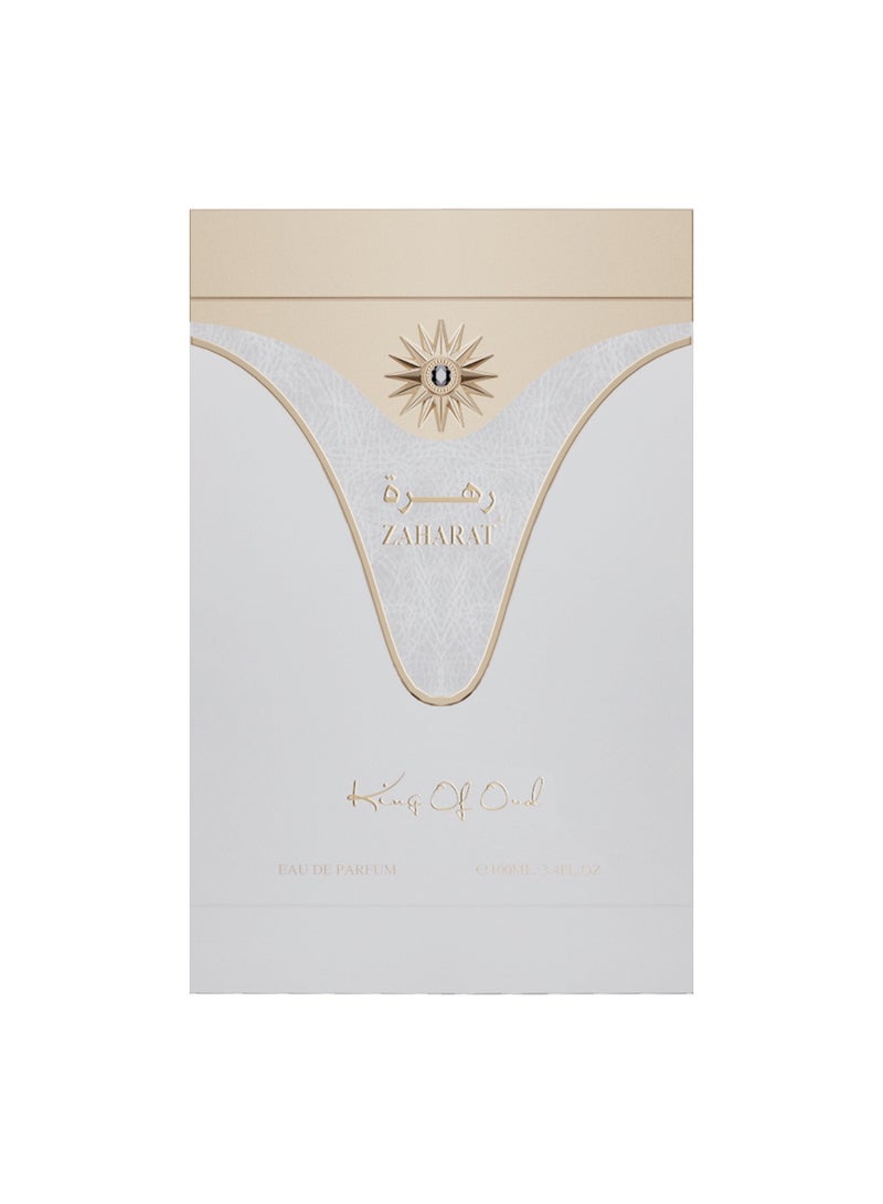 زهرة كينج أوف عود أو دو برفيوم 100 مل – عطر عود فاخر للجنسين وثابت لفترة طويلة - Image 2