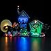 Hilighting Upgraded Led Light Kit Compatible with Lego Disney Tim Burtons Building Set Lights Decoration Compatible with Lego 21351 Model Not Included - Image 2