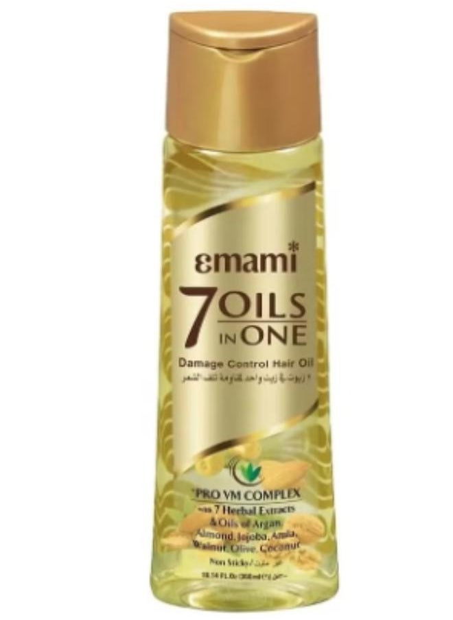 emami Hair Oil 7 Oils in 1 Damage Control 200 ml.  - Image 1