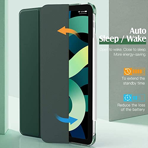 MOCA Smart Flip Case for iPad mini 7 2024 & iPad mini 6 2021 8.3 Inch, Slim Stand Protective Cover with Hard Back Shell, Auto Wake Sleep, Trifold Smart Case - Image 2