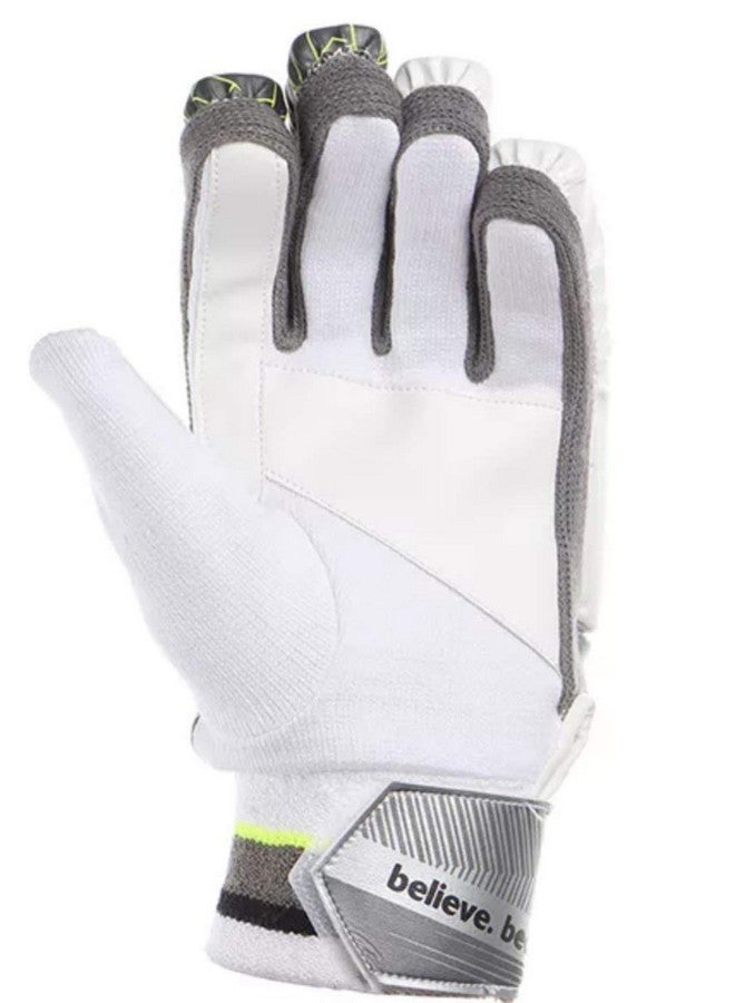 SG Cotton Ecolite Lh Batting Gloves, Junior, cricket, Silver - Image 2