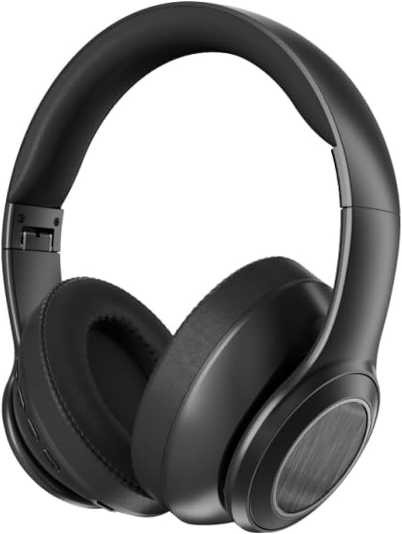 Trands MH84 ANC Wireless Headphone - Black - Image 1