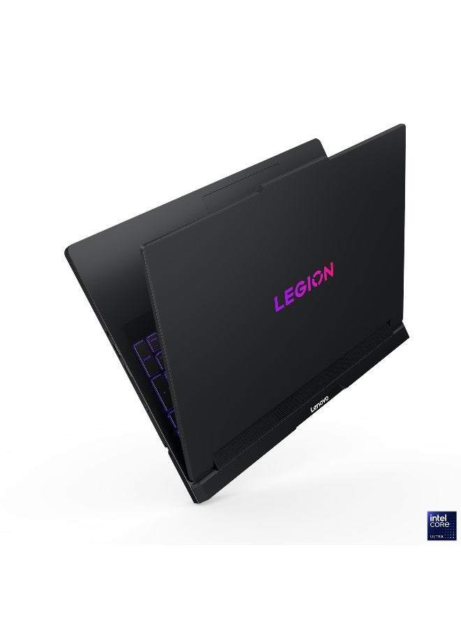 لينوفو لابتوب الألعاب Legion Pro 7i 16IAX10H مقاس 16 بوصة WQXGA OLED بتردد 240 هرتز، مع معالج Intel Core Ultra 9 275HX، وذاكرة RAM سعة 32GB DDR5، وقرص SSD سعة 1TB، ورسوميات NVIDIA GeForce RTX 5080 بسعة 16GB، وWi-Fi 7، ونظام Windows 11 Home، باللون الأسود Eclipse. - Image 5
