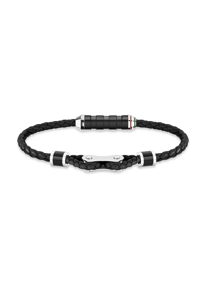 Ducati Corse Ducati Dinamica Black Bracelet For MenDTAGB2137208
