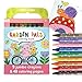 Ooly Travel Art Kit with 9 Jumbo Crayons 48 Themed Coloring Pages Case for Easy Traveling Art Creation Perfect Airplane Road Trip Activities for Kids Garden Pals - Image 2