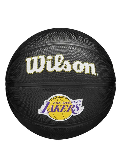 Wilson NBA Team Tribute Mini Los Angeles Lackers - Size 3 (mini ball) - Black