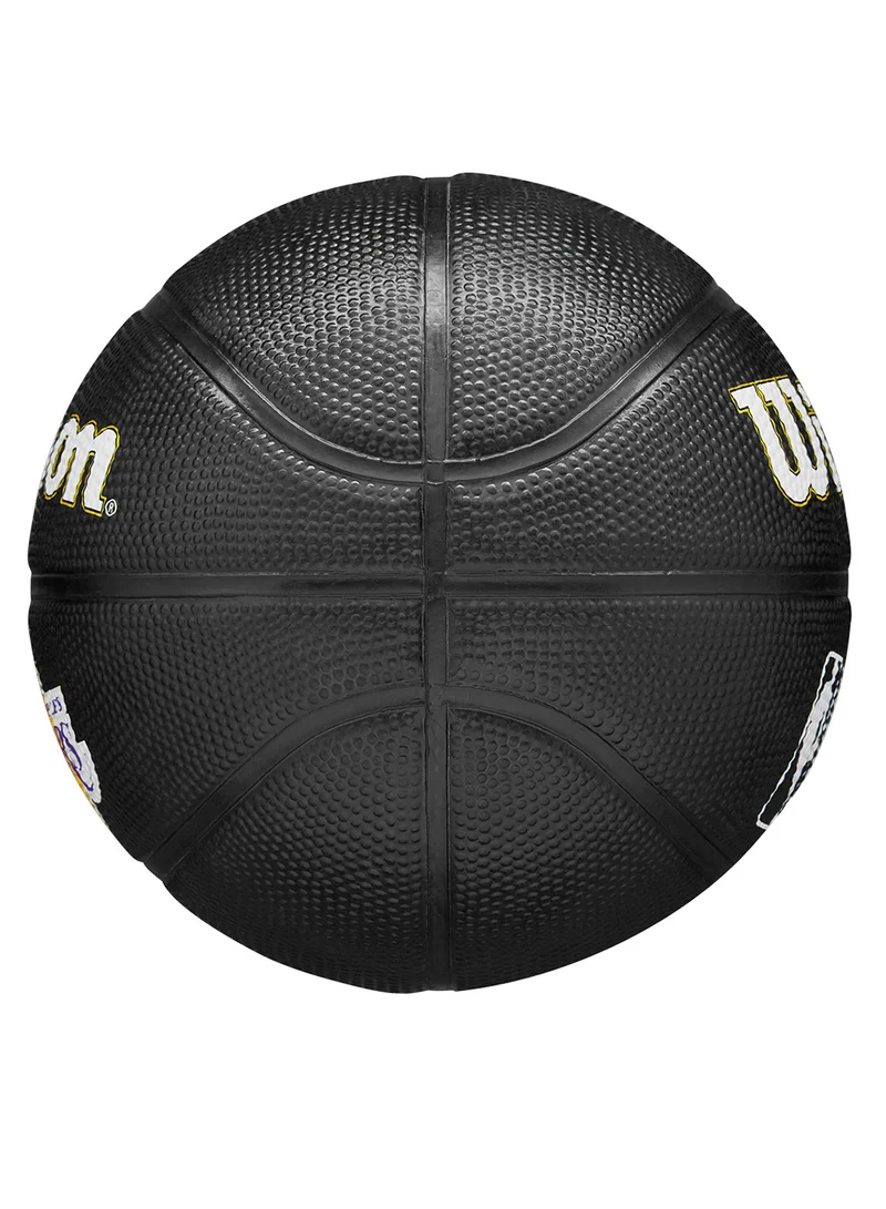 Wilson NBA Team Tribute Mini Los Angeles Lackers - Size 3 (mini ball) - Black