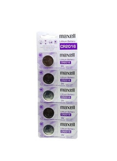 Maxell Maxell Lithium Battery CR2016 5PCS 