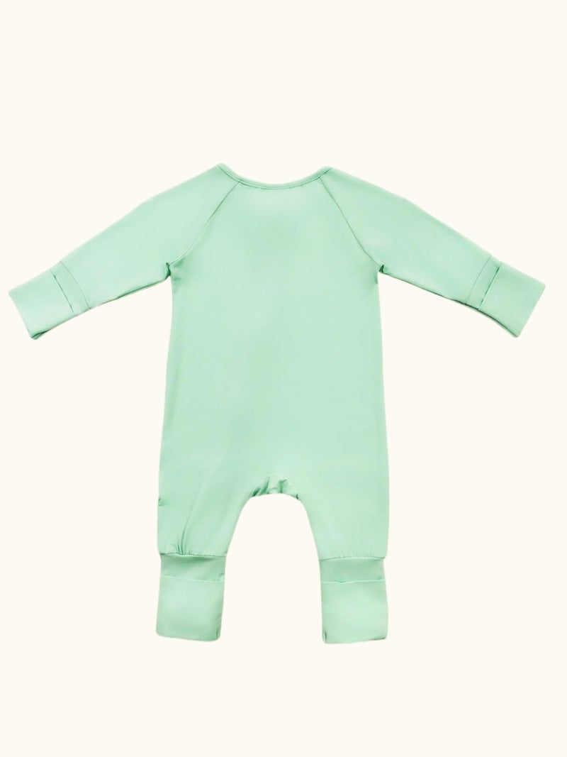 Bow Dream Infant Boys Girls Clothes Newborn Bamboo Rayon Baby girl Romper baby boy Bodysuit Jumpsuit Dusty Blue Bear Swan 18-24 Months - Image 5
