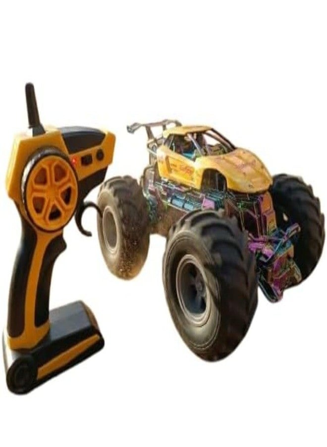 Meghasky High-Speed RC Monster Truck, 2.4GHz Remote Control Car with Metal Body, All-Terrain Tires, Drift Capability, Rechargeable Off-Road Racing Vehicle for Kids & Adults - Image 4