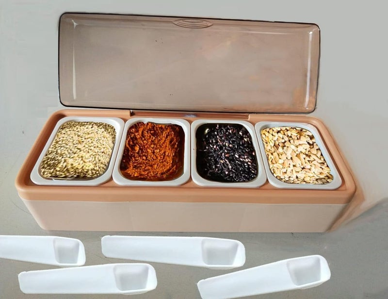 Rasikvar Seasoning Box for Kitchen Masala Dabba Spice Box Masala DaniContainer Kitchen Accessories For Storage - Image 1