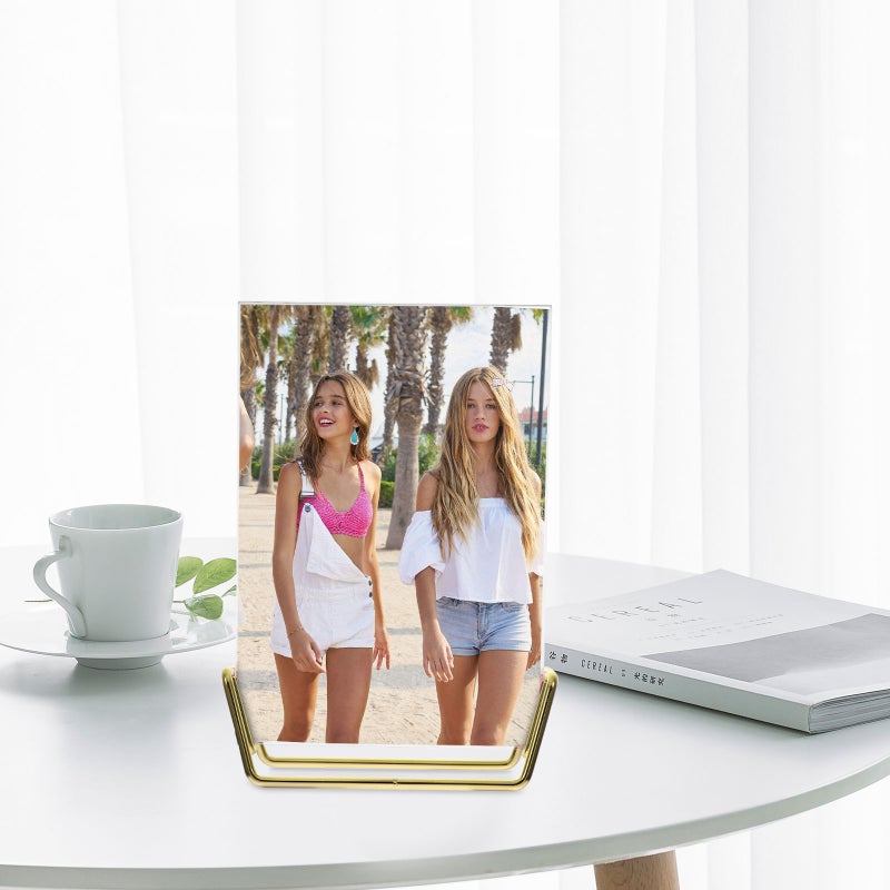 Desktop Photo Holder Bedroom Photo Holder Picture Frame Display Photo Frame - Image 4