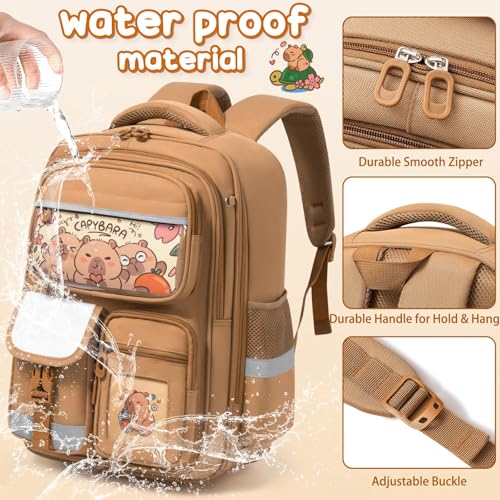 Fimibuke Kids Backpack for School Boys, 30PCS Space Toddler School Supplies Stationery Set with Bookbag Pencil Case Pins Gel Pens Pencils Notebooks Christmas Gifts for Kindergarten Elementary Student - Image 5
