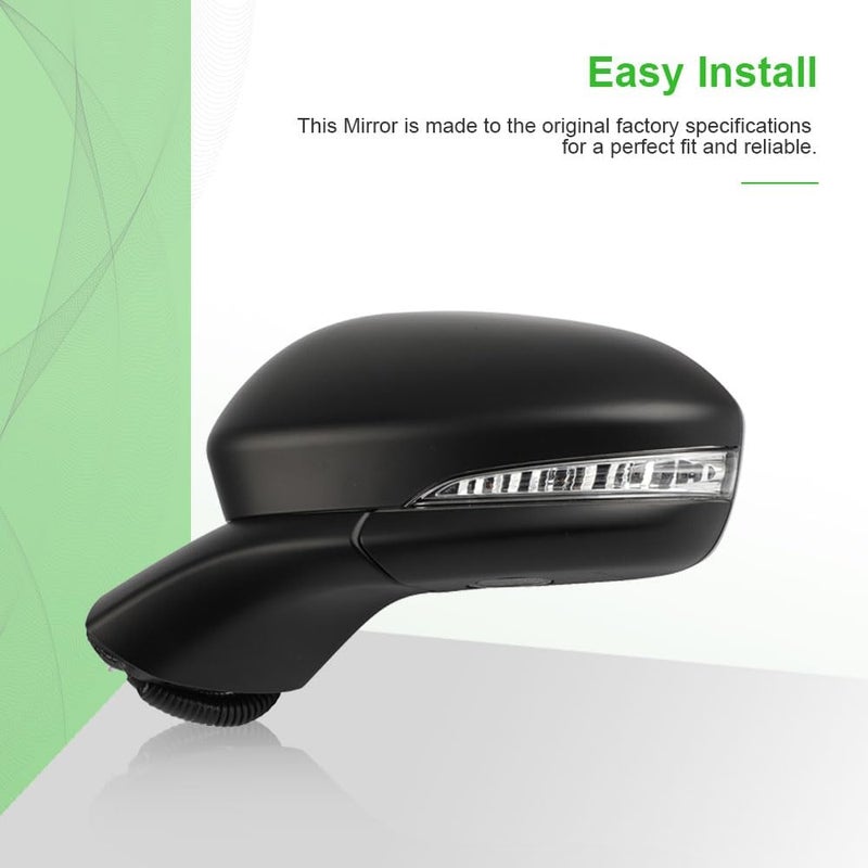 SCITOO Driver Side View Mirror Compatible with 2018 For Ford For FUSION Heated; w/Signal Lamp; w/o BLIS; w/Memory; w/P/L; w/Cover; PTM; Left Outside Exterior Mirror FO1320623 JS7Z17683XA-PFM - Image 3