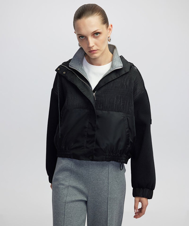 Ipekyol Mixed Media Coat - Image 1