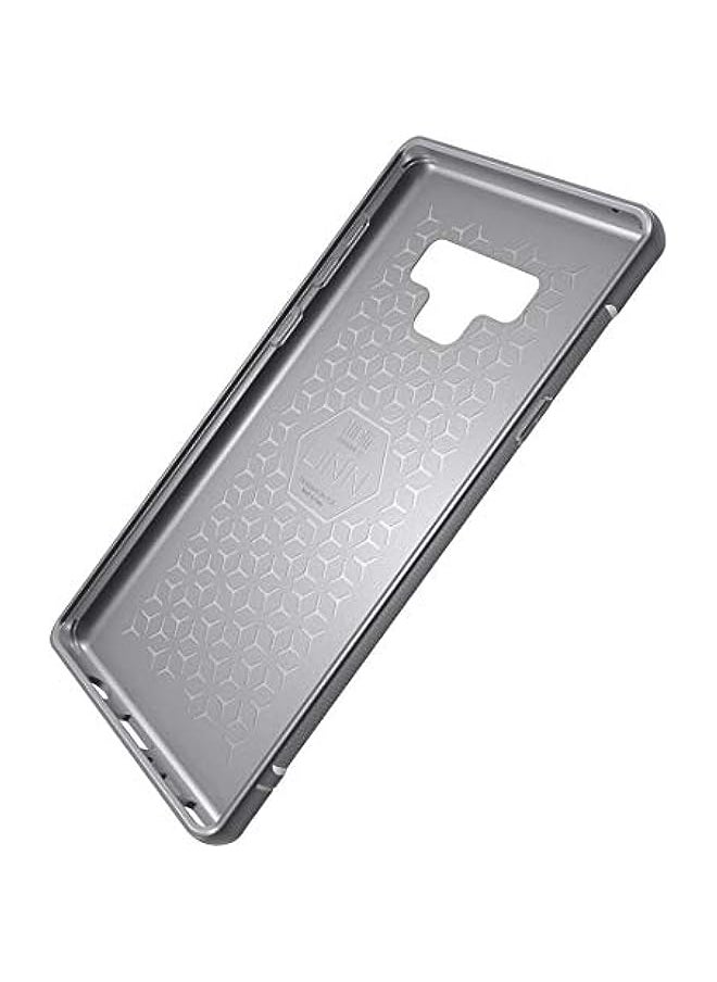 HuHa - Galaxy Note 9 Case, TUDIA [Linn] Ultra Slim Lightweight Carbon Fiber Design Heavy Grip TPU Bumper Protection with Clicky Buttons Case Cover for Samsung Galaxy Note 9 (Gray) - Image 1