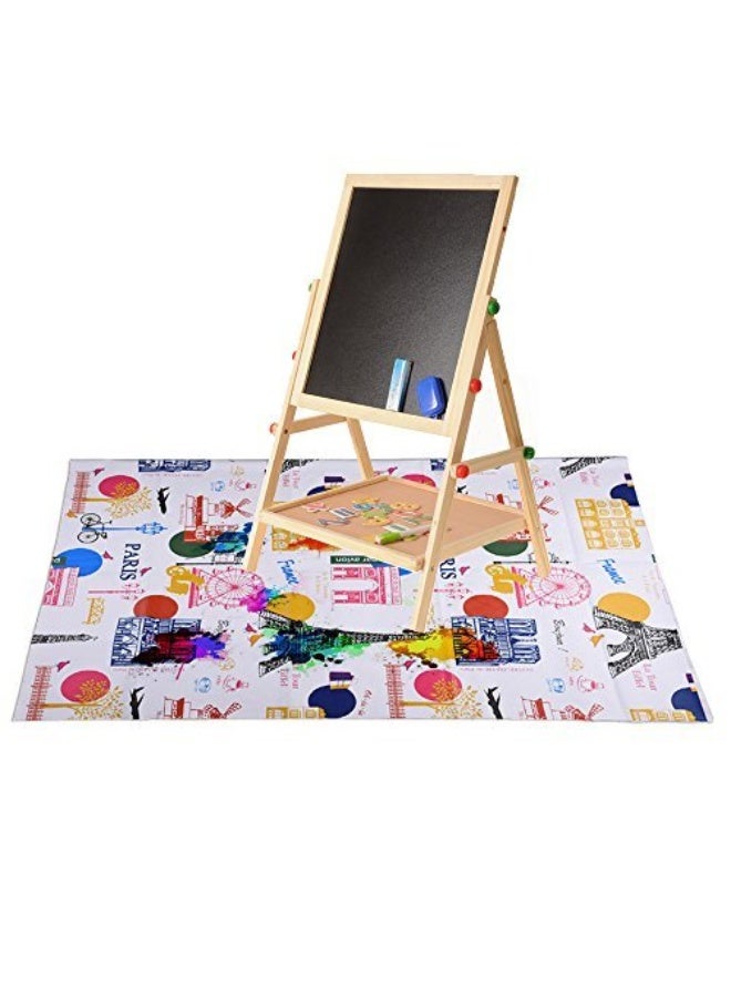 Mudder سجادة فنية قابلة للغسل للأطفال من مادير لحماية الأرضيات أثناء الرسم - Image 1