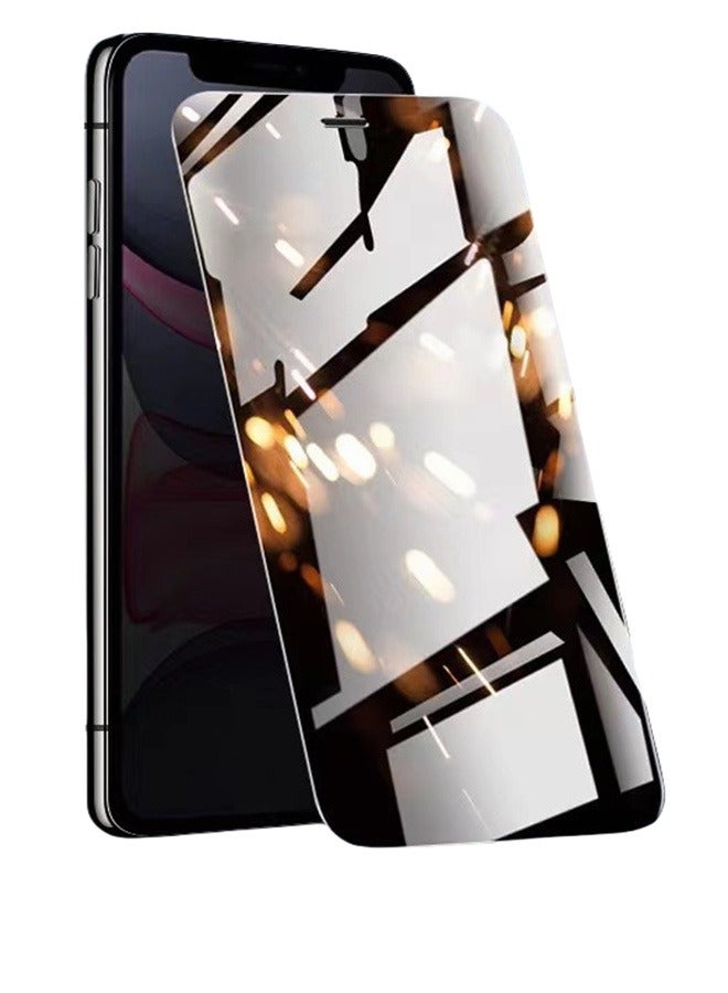 قطعتان من الغشاء المقوى المضاد للزقزقة لهاتف Apple المحمول، مناسب لهاتف iPhone 12-iPhone 15، يرجى الشراء وفقًا لطراز هاتفك المحمول - Image 1