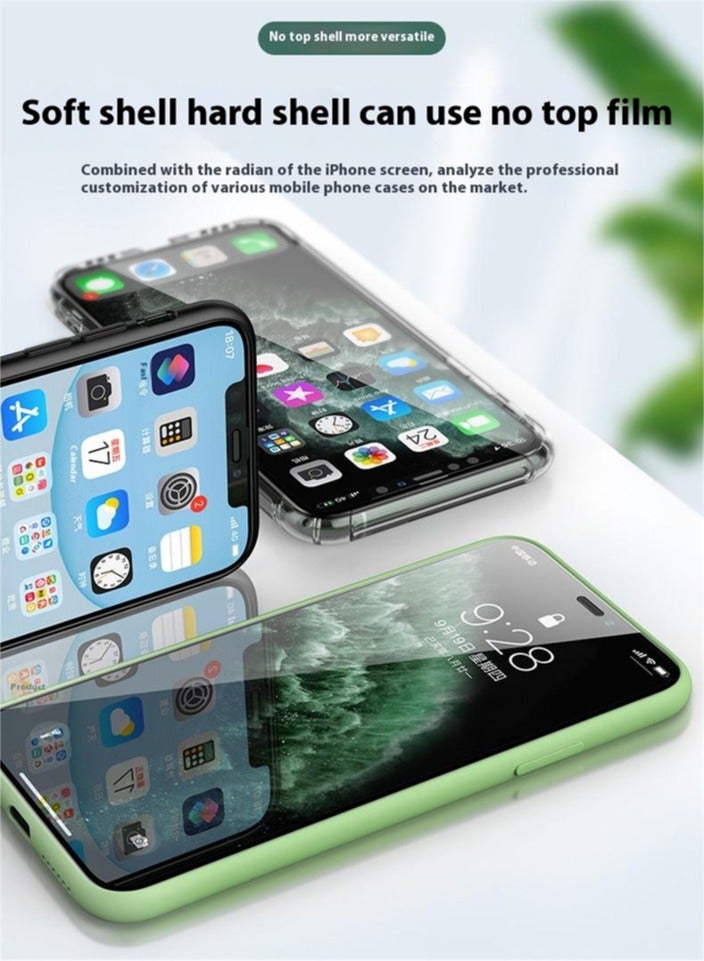 قطعتان من الغشاء المقوى المضاد للزقزقة لهاتف Apple المحمول، مناسب لهاتف iPhone 12-iPhone 15، يرجى الشراء وفقًا لطراز هاتفك المحمول - Image 3