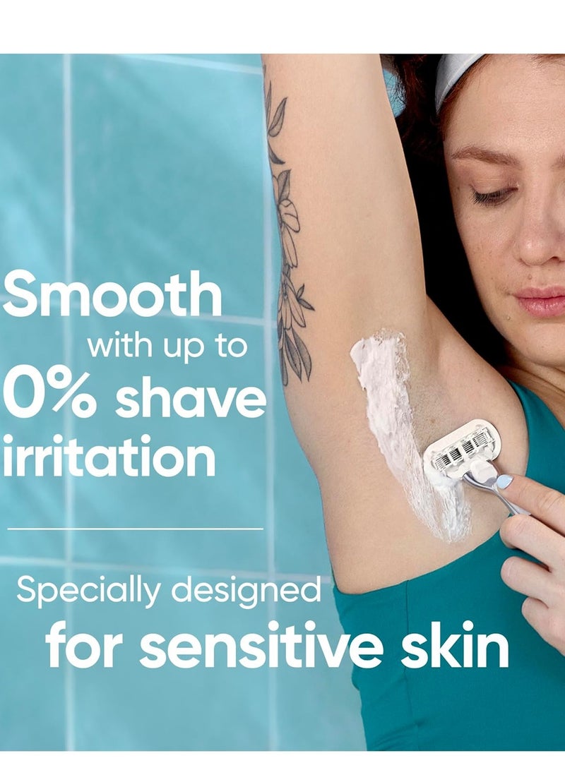 شفرات حلاقة جيليت فينوس إكسترا سموث للبشرة الحساسة للنساء - عبوتان - Image 5