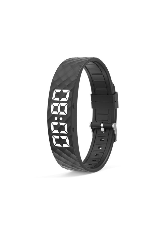 Vibration Reminder Smart Bracelet Sleep Monitoring Alarm Watch Sports Rechargeable Bracelet W5vp - Image 1