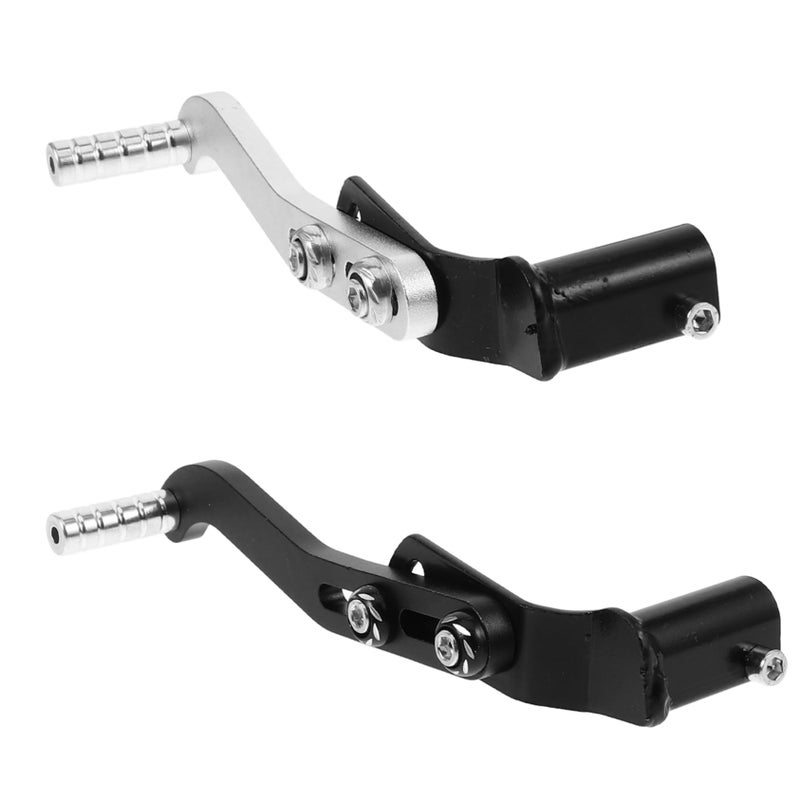 2Pcs Aluminum Alloy Motorcycle Shifter Lever Easy to Handle for Multiple Models - Image 2