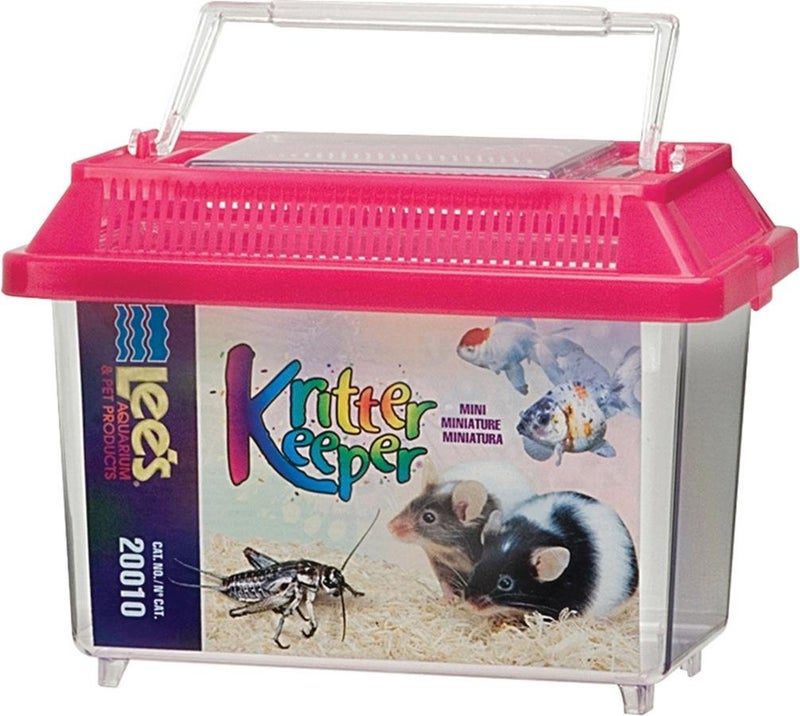 Lee's Kritter Keeper, Mini Rectangle w/Lid ( Colors May Vary ) - Image 1