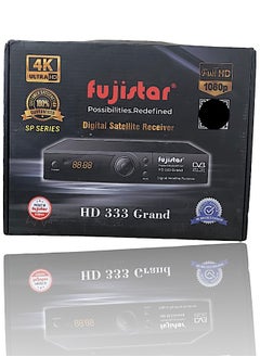 Fujistar HD 333 Grand 4K Ultra HD Digital Satellite Receiver - High-Definition TV Tuner for Superior Picture Quality