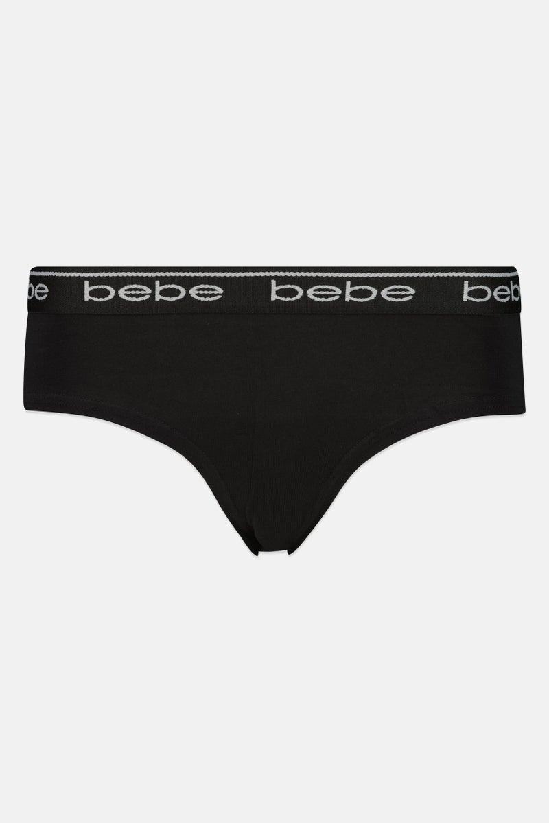 bebe Women 3 Pcs Brand Logo Bikini, Multicolor - Image 3