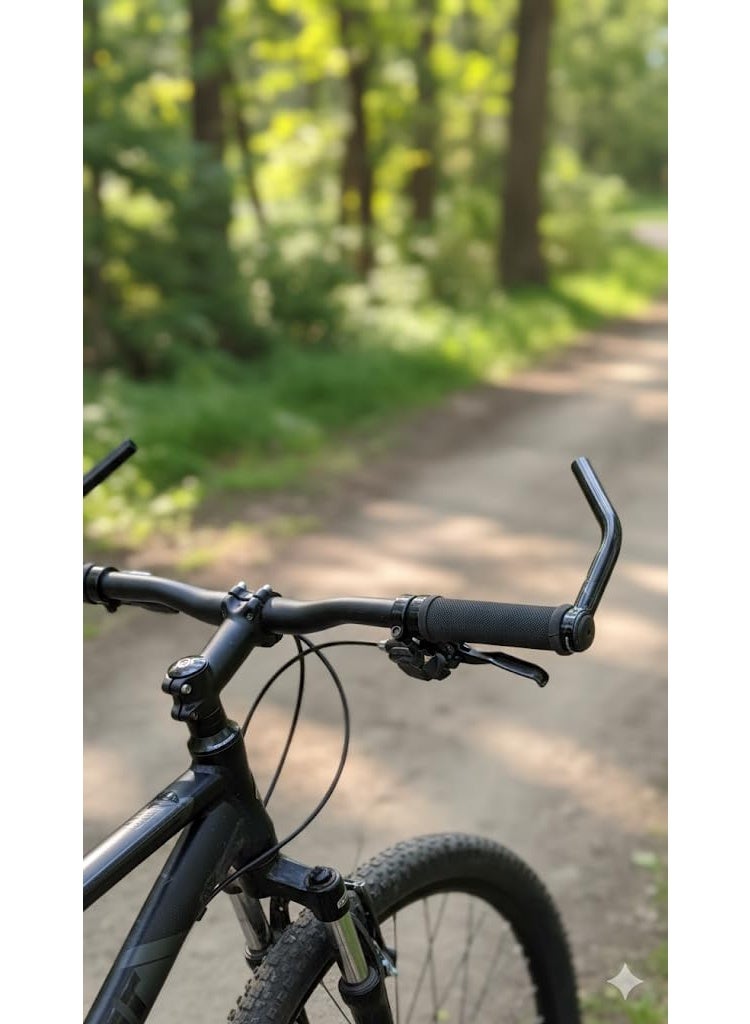 هاند بار لمقود الدراجة جانبى معكوف . مقبض جانبى بزاوية لمقود جادون الدراجة - Image 5