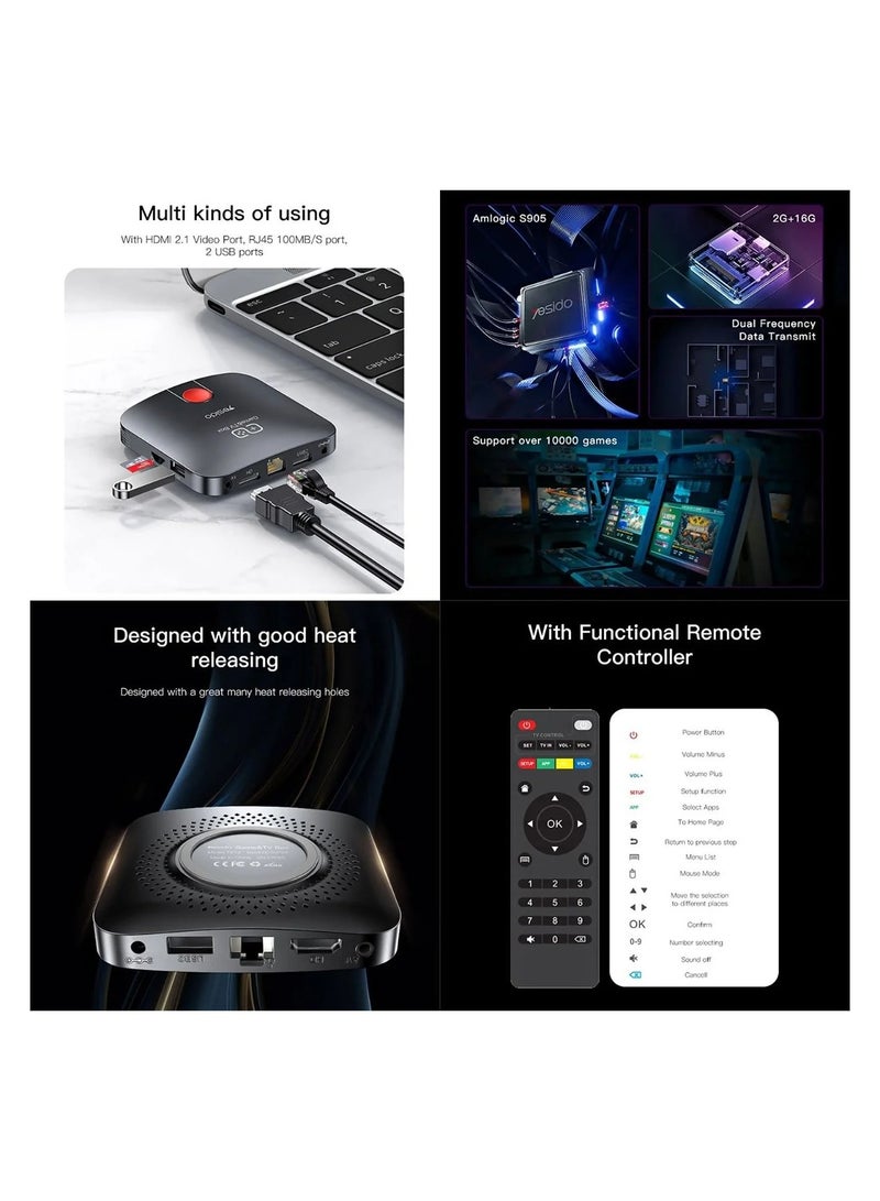 4K Smart Android TV And Game Box - Image 3