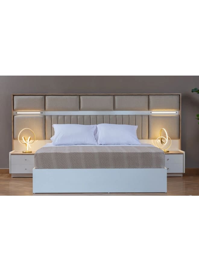 قباني فرنتشر غرفة نوم ليندا MDF متعددة الألوان - Image 2