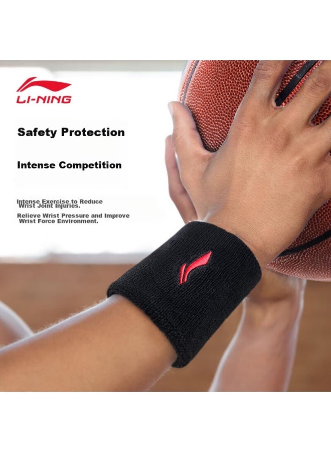 Li-Ning Li-ning Wristband For Sports, Fitness, Sweat-absorbing, Badminton, Basketball, Volleyball, Tennis, Tendonitis, Medical Wrist Support, And Wrist Strain Protection - Image 3