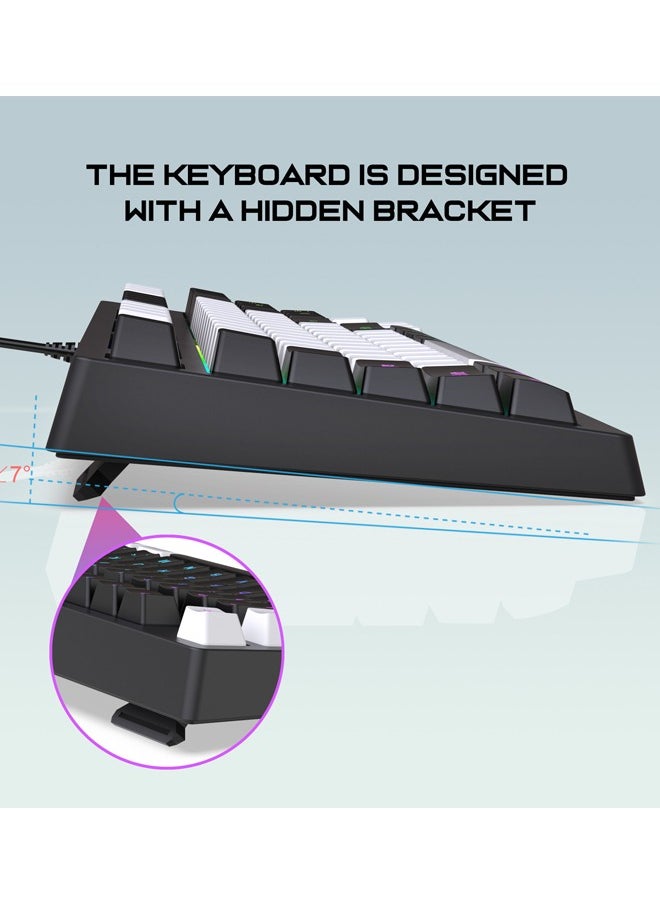 RGB Gaming Keyboard Color Light Mechanical 87 Keys Premium Black - pzsku/Z7ED18B2E1595F57C1462Z/45/_/1715065627/8199bae6-50c6-4f7b-be6f-9bad38727a0a