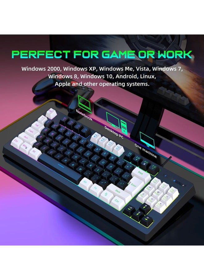 RGB Gaming Keyboard Color Light Mechanical 87 Keys Premium Black - pzsku/Z7ED18B2E1595F57C1462Z/45/_/1715065628/43b365f9-aac3-4506-b146-5a46dc745858