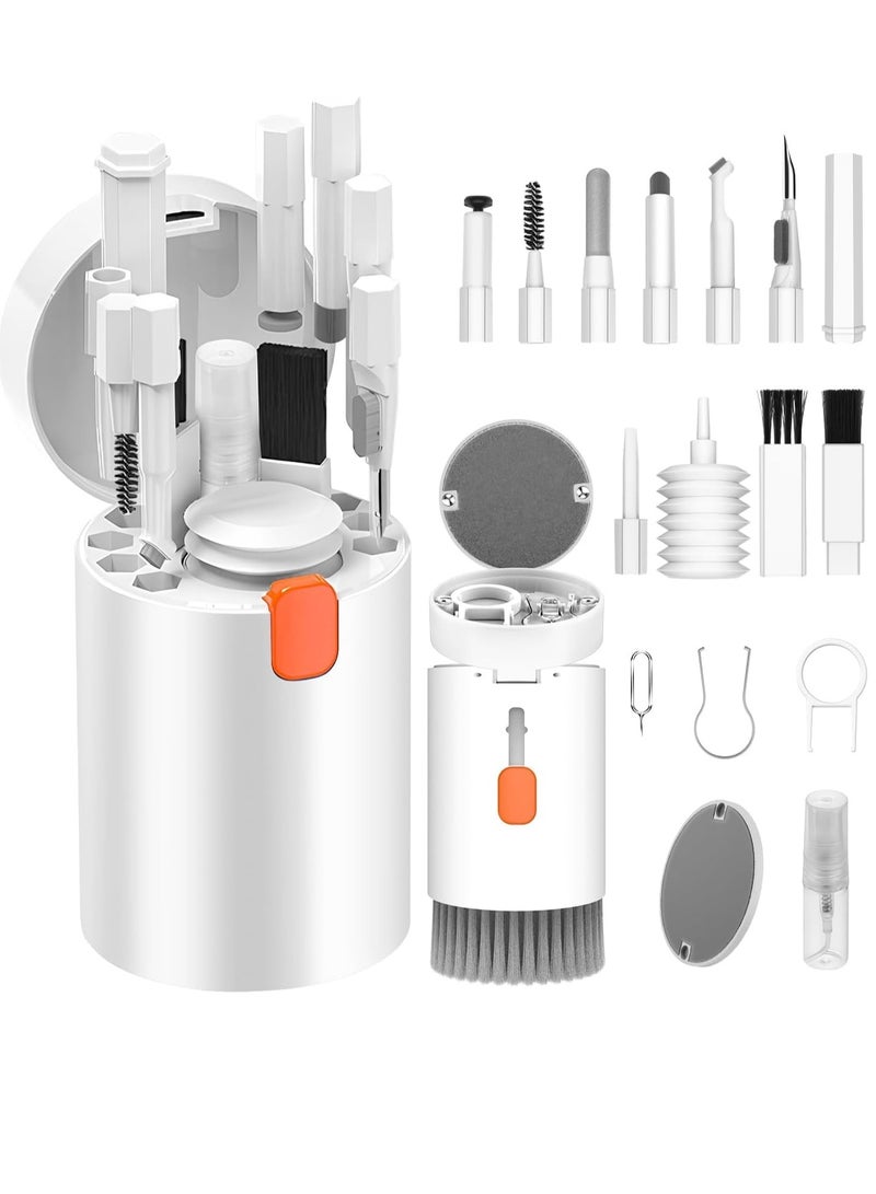 ELTRAZONE "20-Piece All-in-One Cleaning Set: Ideal for Keyboards, AirPods Pro, Laptops, Phones, and Monitors" - Image 1