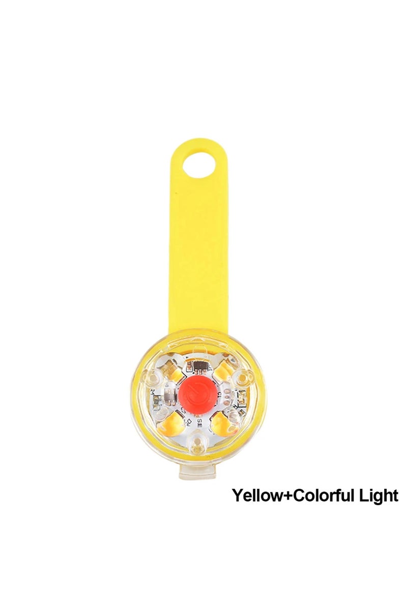 erorex Yellow Dog collar, loss collar, weatherproof LED safety light, USB rechargeable LED light collar, do
