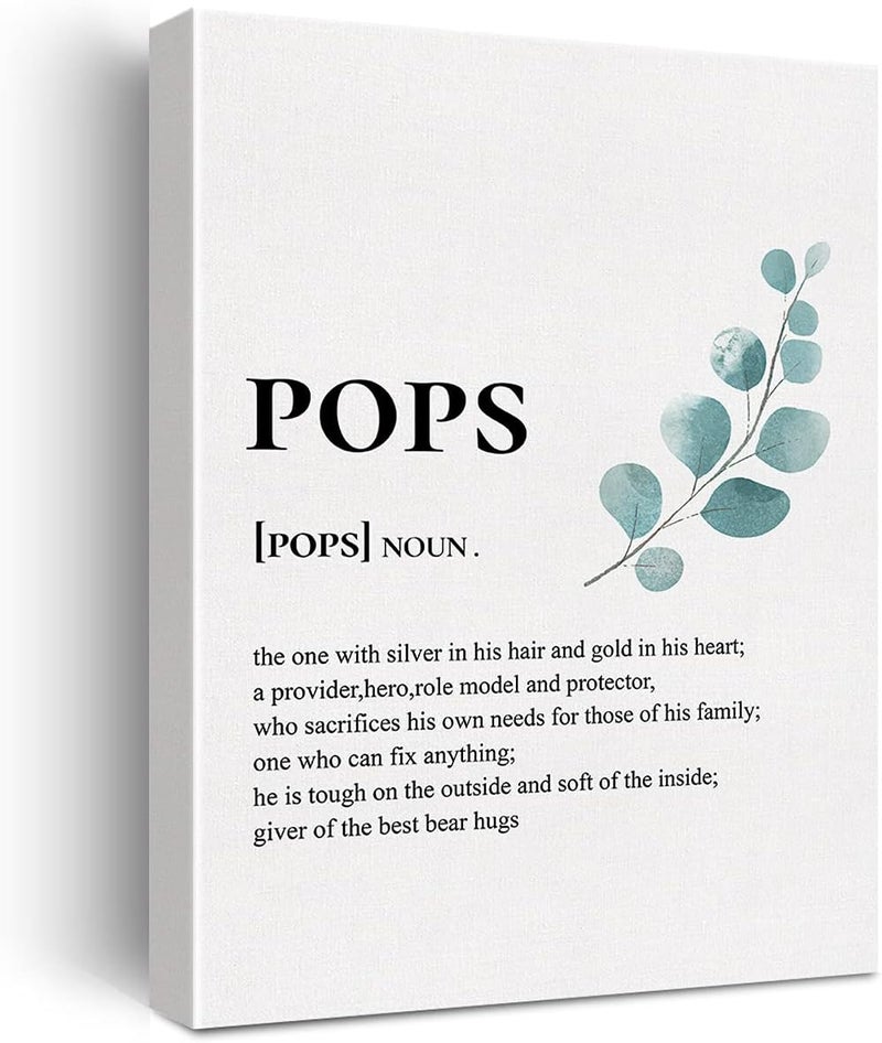 JerLoe Inspirational Pops Definition Canvas Print - Image 1
