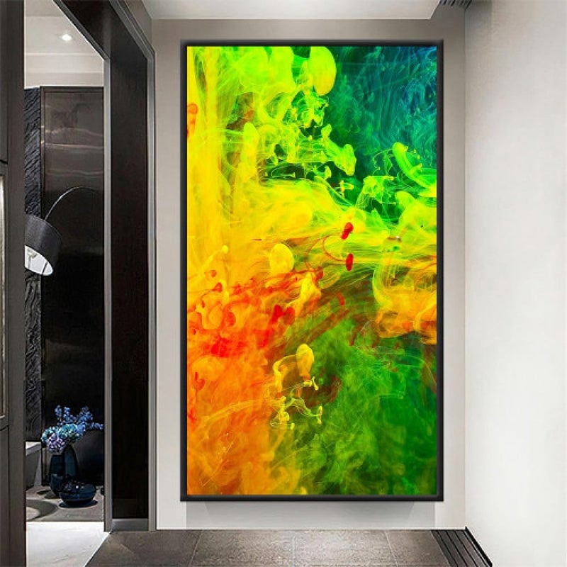 Marktna Modern design canvas painting with a hollow frame, size (60×90), one piece - Image 1