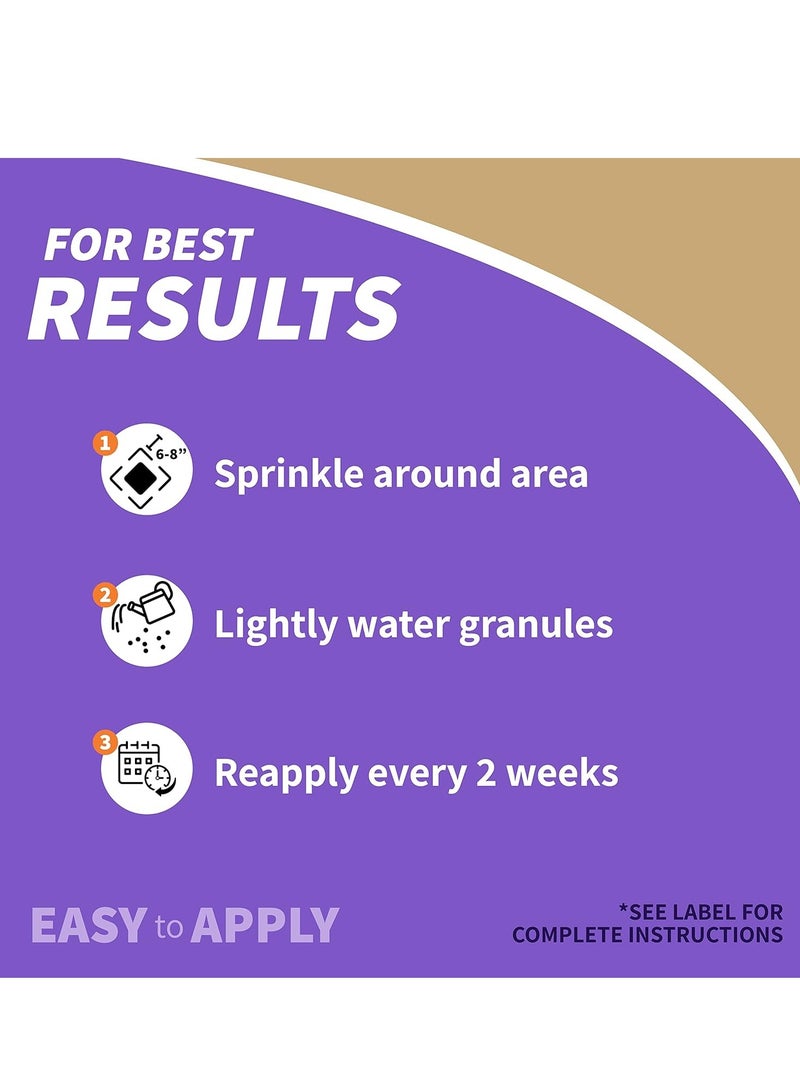 Bonide Bonide Repels-All Animal Repellent Granules, 3 lbs. Ready-to-Use Deer & Rabbit Repellent, Deter Pests from Lawn & Garden  - Image 3