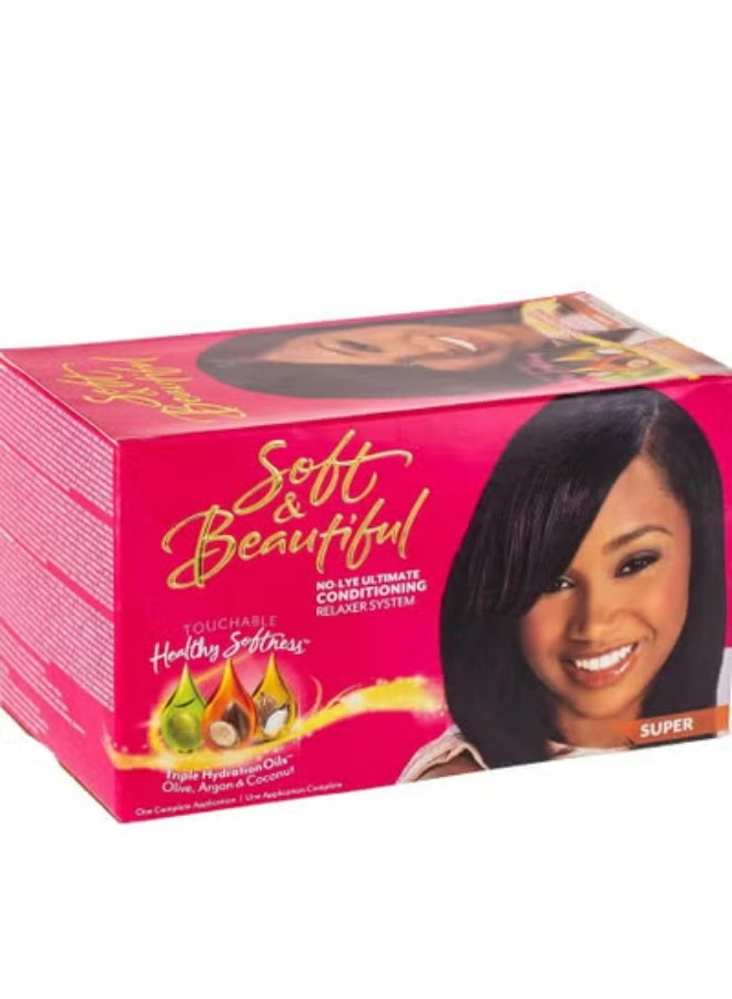 سوفت آند بيوتيفول مجموعة سوبر كيت لنظام الاسترخاء والترطيب المثالي بدون غسول