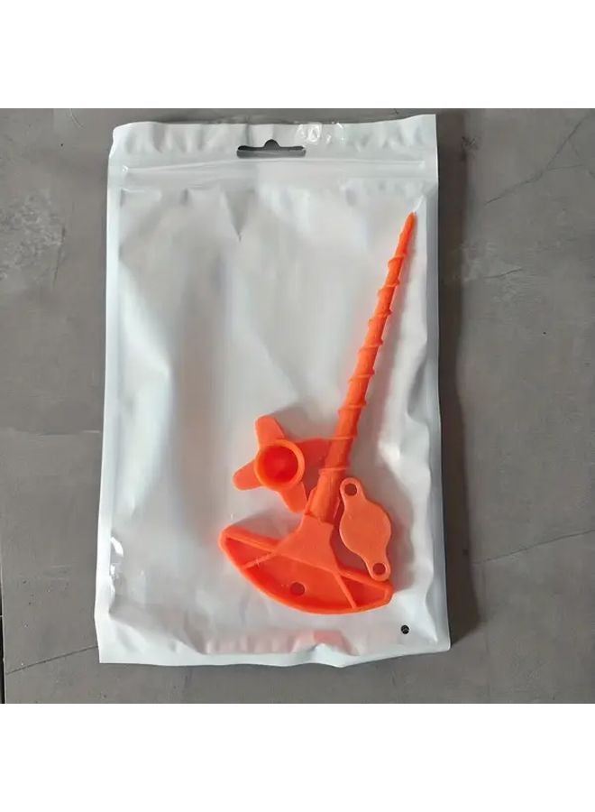 3 Piece Set Silicone Sealant Gun Nozzle Adapter Durable Caulking Tool Ergonomic Handle - Image 1