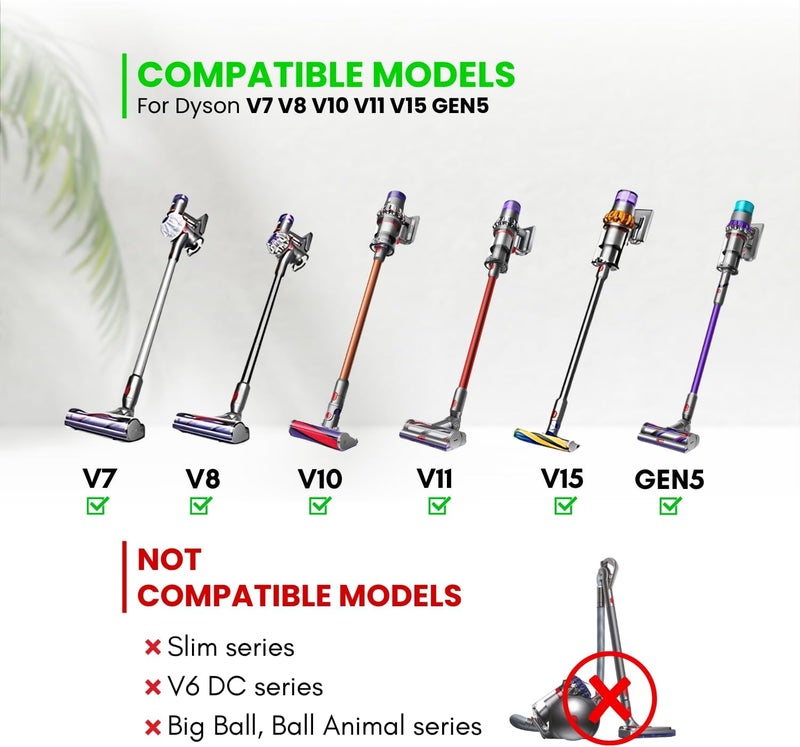 VACEXT Replacement Attachments for Dyson V7 V8 V10 V11 V15 - Vacuum Accessories for Home and Car Cleaning - Image 2