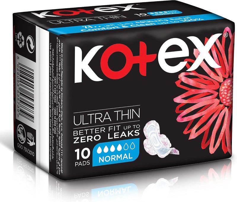 Kotex Ultra Thin Normal Size Sanitary Pads with Wings - Image 2