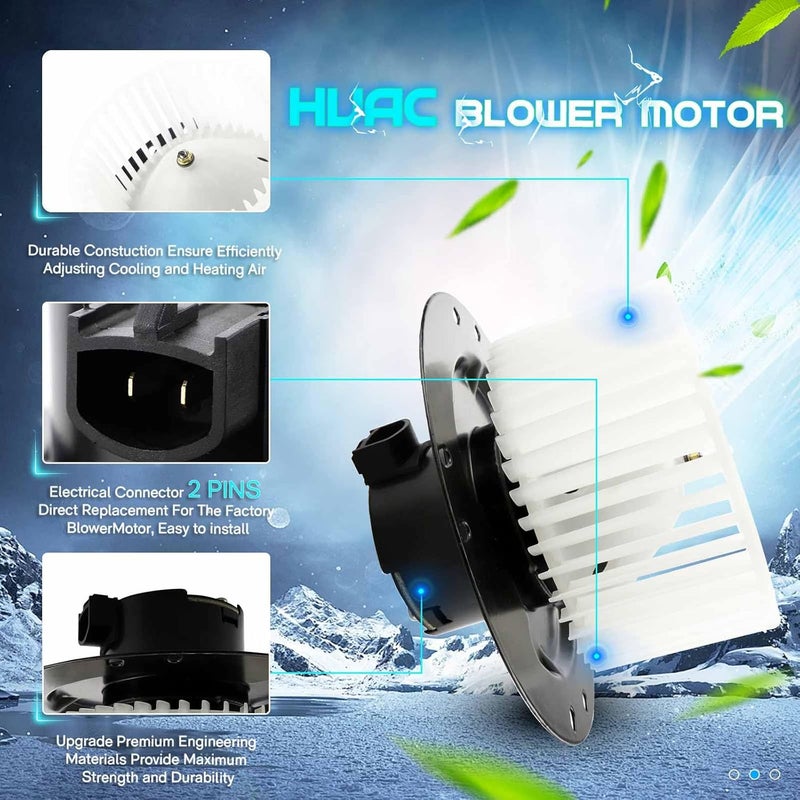 ILONPA ABS Heater Blower Motor Fan for Ford Ranger, Explorer, and Mercury Mountaineer - Image 4