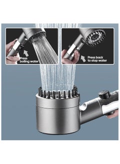 High Pressure Shower Head, 3 Modes Adjustable Shower Head, Anti-Limescale Massage Shower Head with Water Stop, Water-Saving Shower Head - pzsku/Z7ED25B0C43BD13C0949AZ/45/_/1736878521/1585aeb5-b962-4cc7-b2af-b84f8bdfb0fa