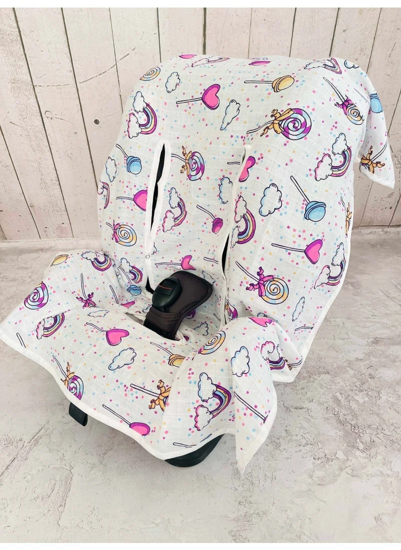 juniperus Baby Muslin Car Seat Stroller Cover