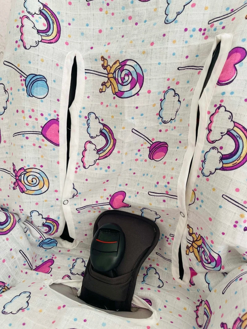 juniperus Baby Muslin Car Seat Stroller Cover