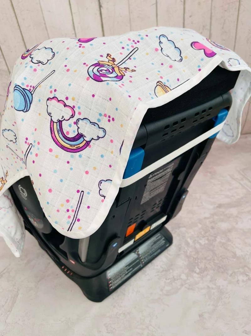 juniperus Baby Muslin Car Seat Stroller Cover